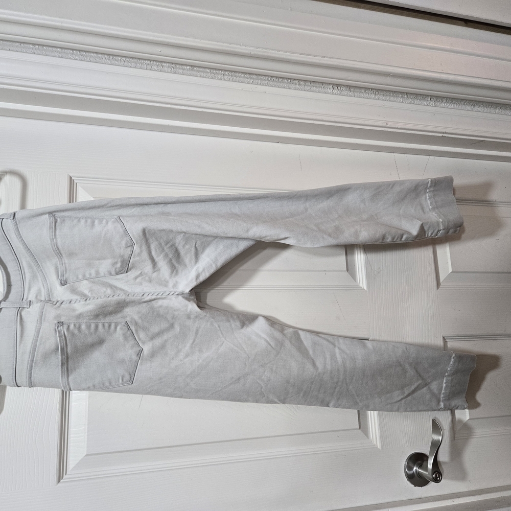 AYR The Zippy Skinny Jeans 27 Gray Ankle Zip Stretch - Picture 4 of 13